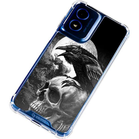 Alchemy Carta Poes Raven Moto G 5G (2024) Clear Case